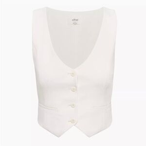 Aritzia Wilfred desire vest in light birch
